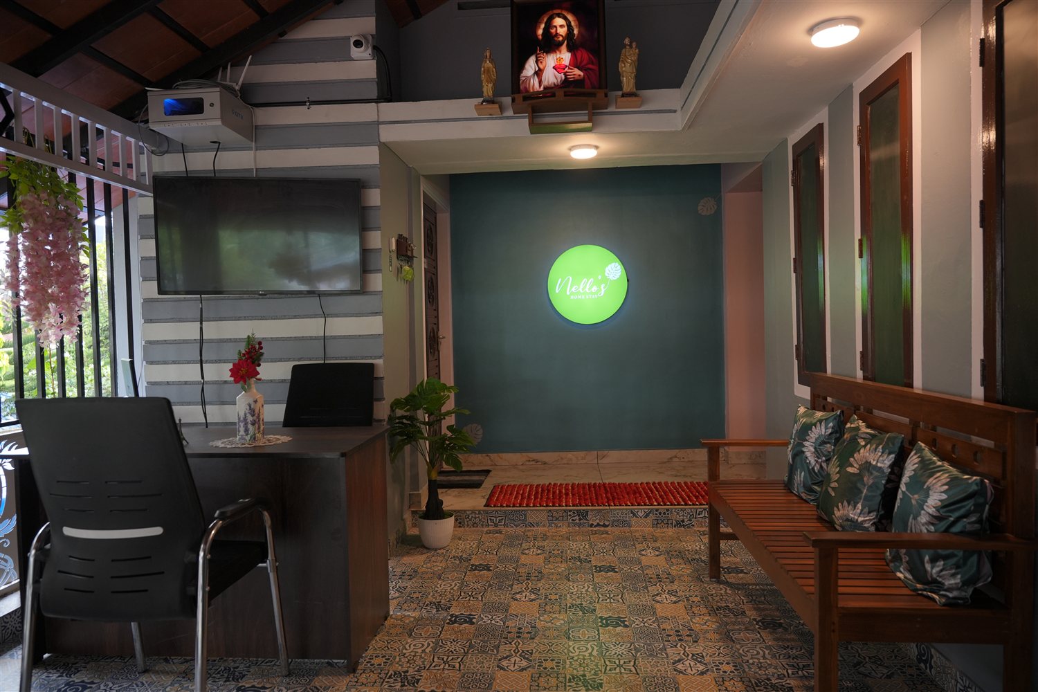 Lobby entrance at Nello's Home Stay